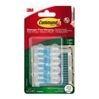 17017V | 3M Command udendørs lysclips, Value Pack