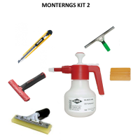 Monteringskit 2 - til montering af solfilm & folier 